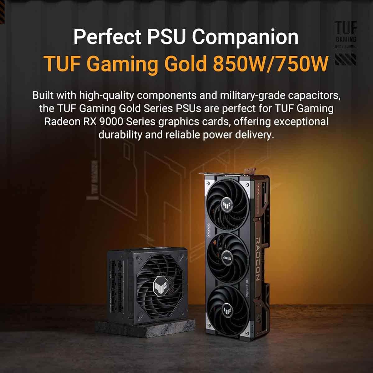 Asus TUF RX 9070 XT OC 16GB Gaming Graphics Card