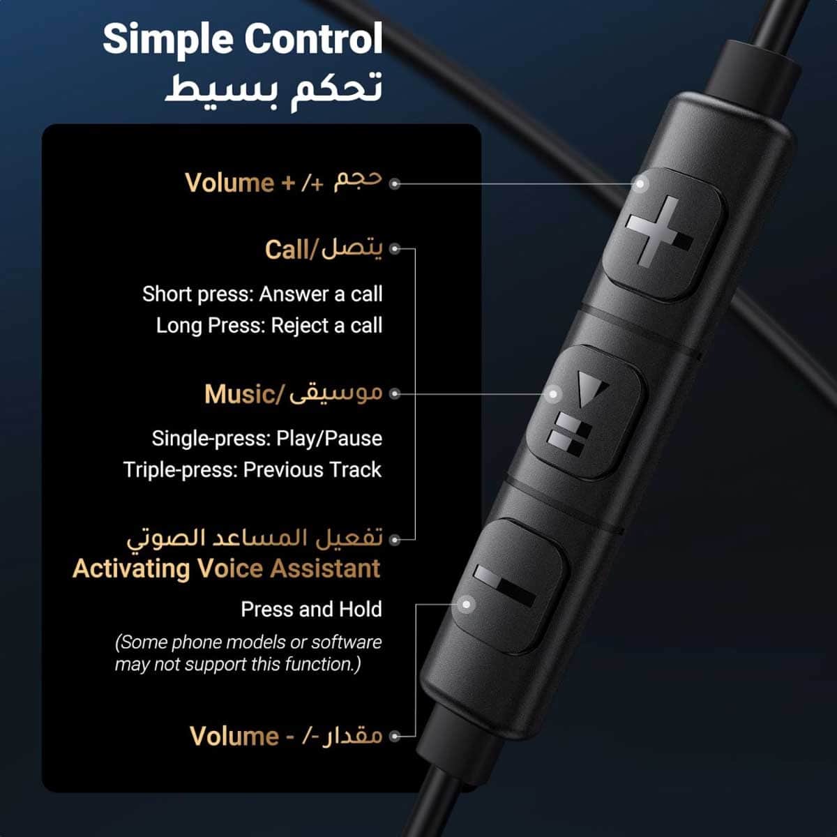 UGREEN USB-C In-Ear Wired Earphone