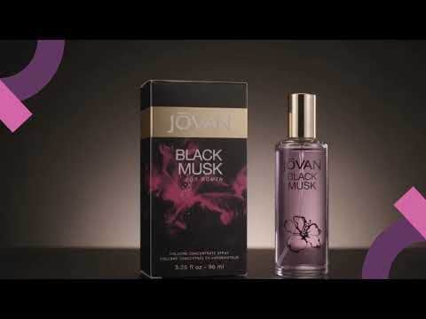 Jovan Black Musk Eau De Cologne for Women