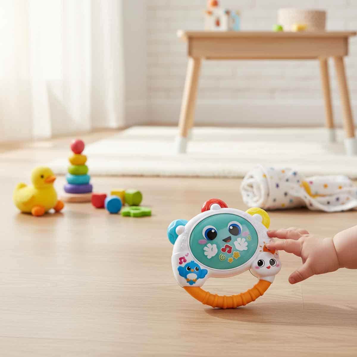 Winfun Baby Shaker Tambourine Toddler, 0-2 Years