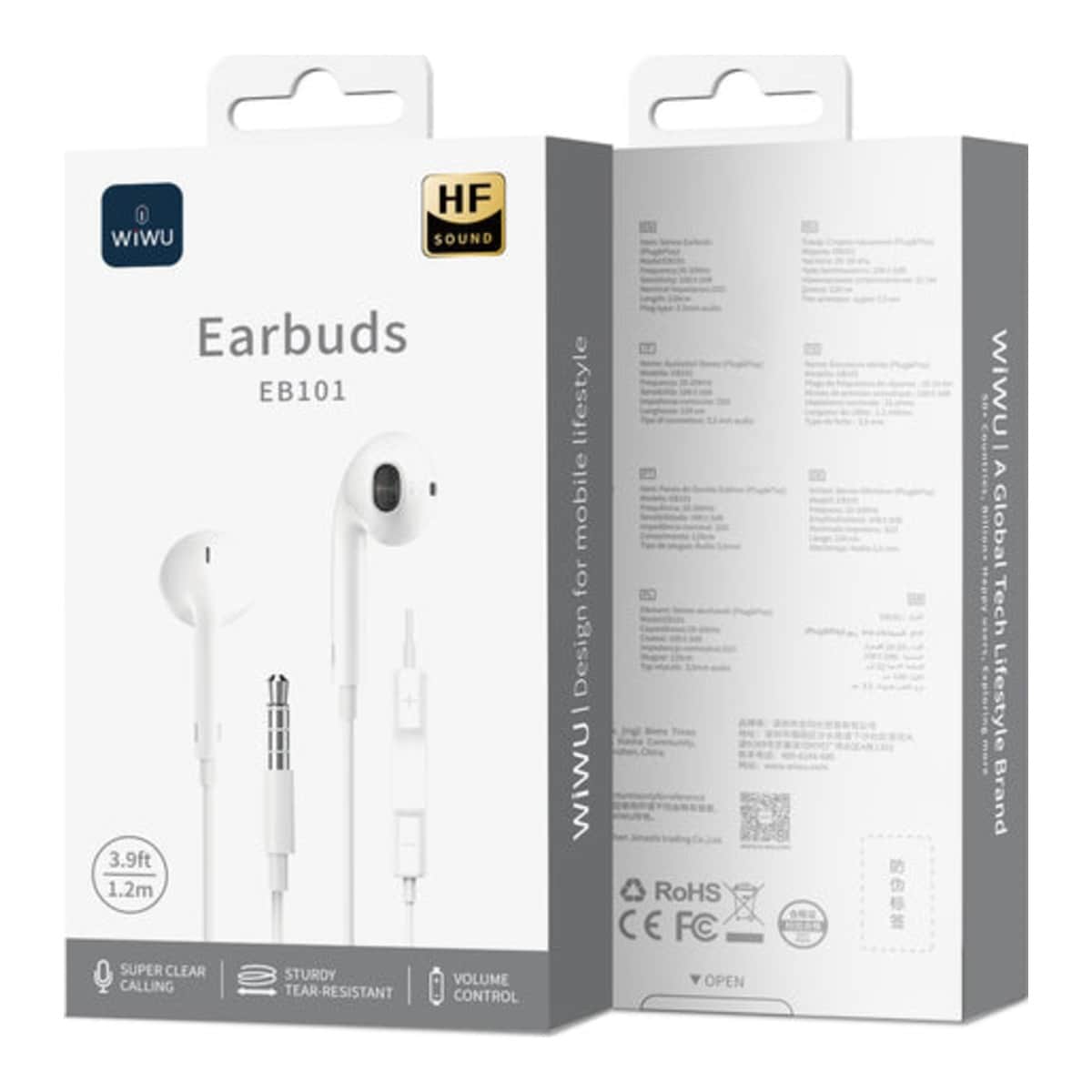 WiWU 3.5mm Wired EarphonesWiWU