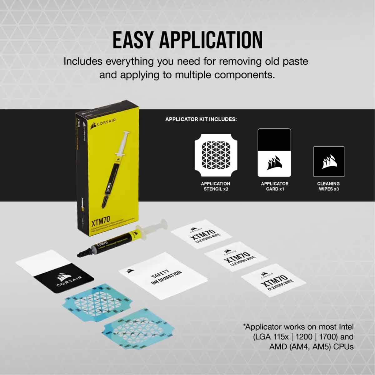 Corsair XTM70 Extreme Performance Thermal Paste