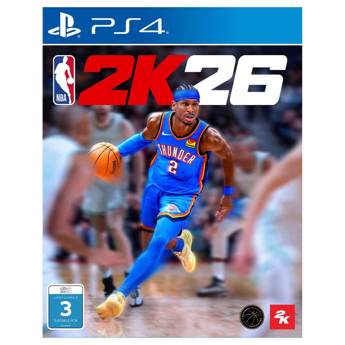 تو كيه إن بي إيه 2K26 لعبة فيديو لجهاز بلايستيشن 4