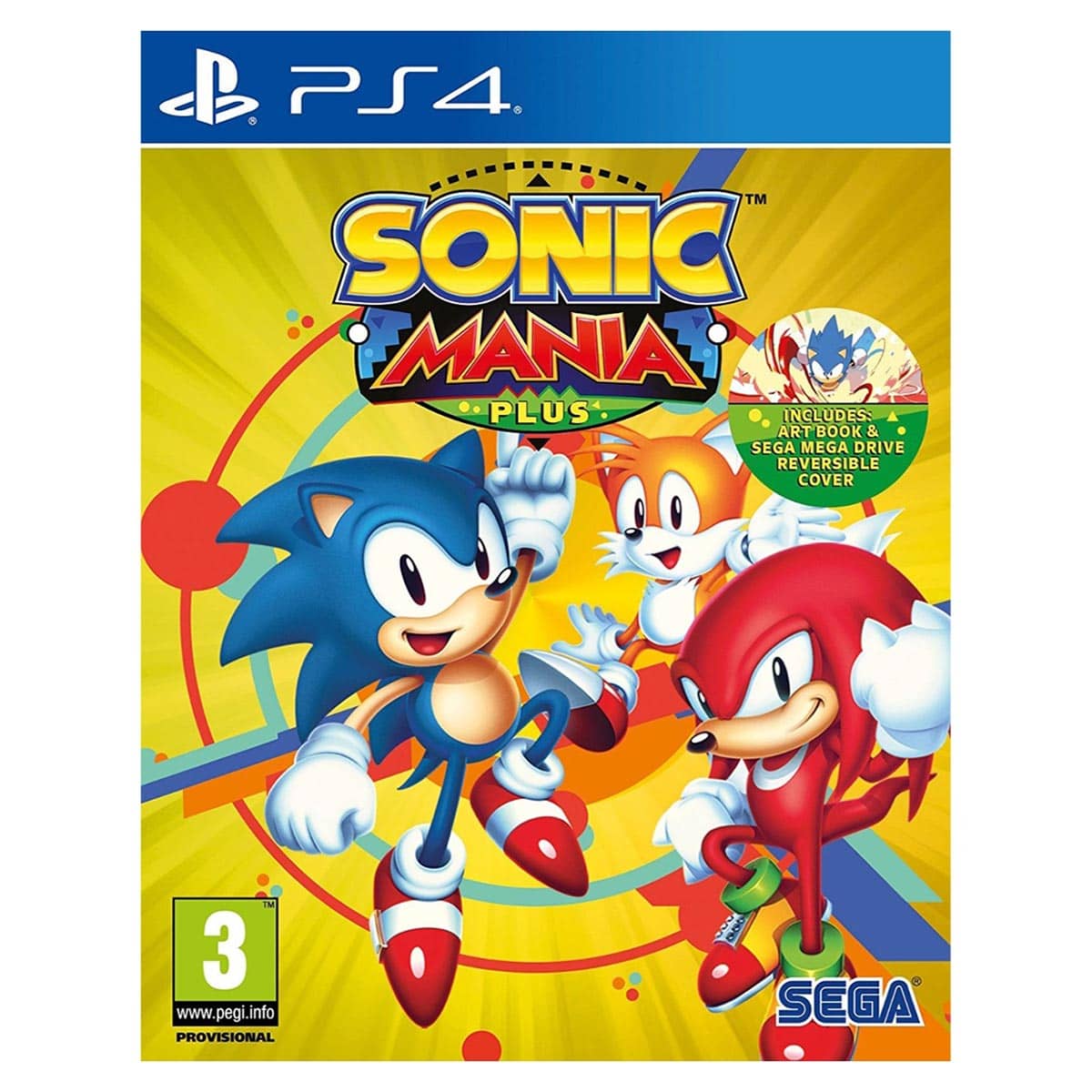 Sega Sonic Mania Plus (International Version) Video Game for PlayStation 4