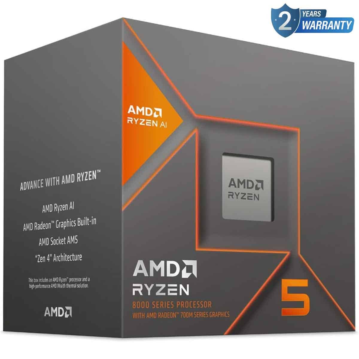 AMD Ryzen 5 8600G 5.0GHz 6-Core 24-Thread 22MB Processor