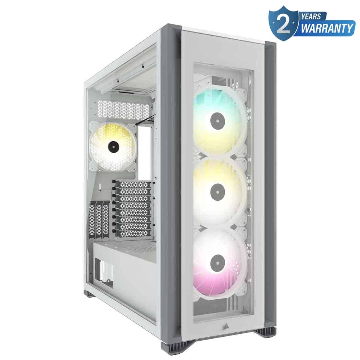 Corsair White 7000X RGB Full Tower ATX PC Case