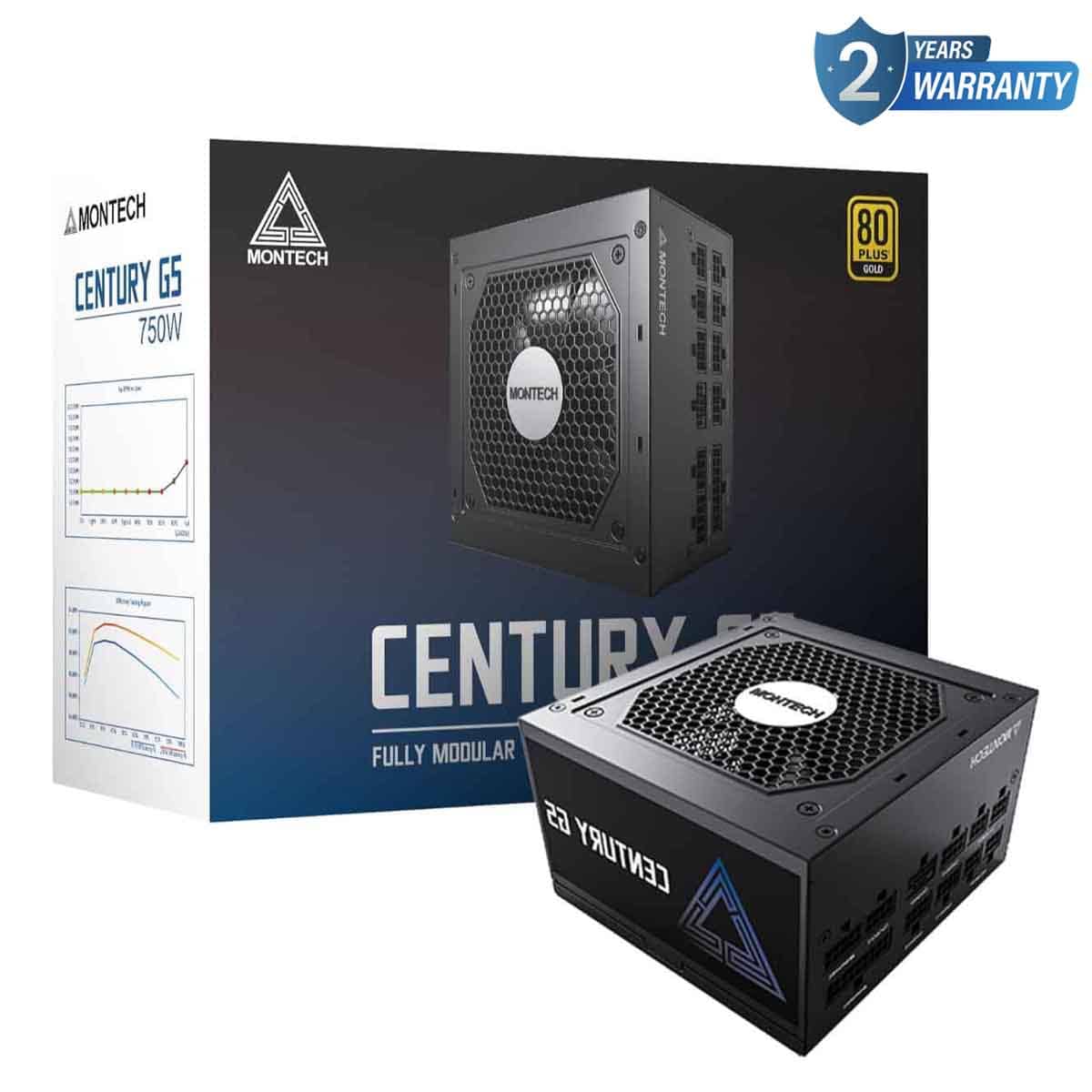 مونتيك مزود طاقة Century G5 750W ذهبي