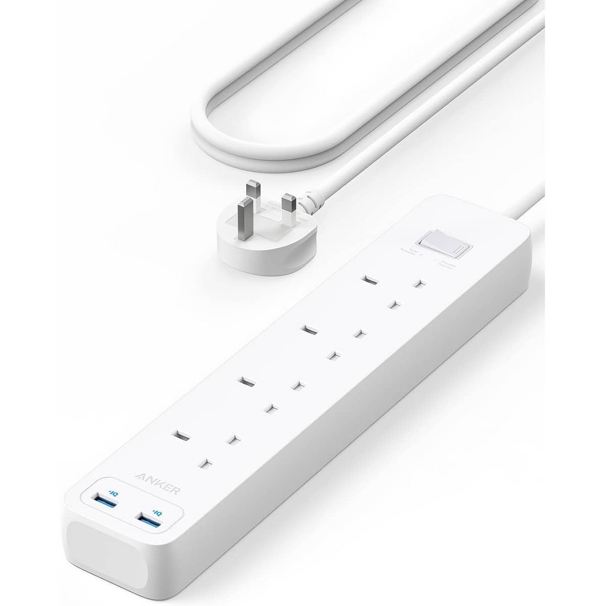 أنكر أبيض مشترك كهربائي 322 USB