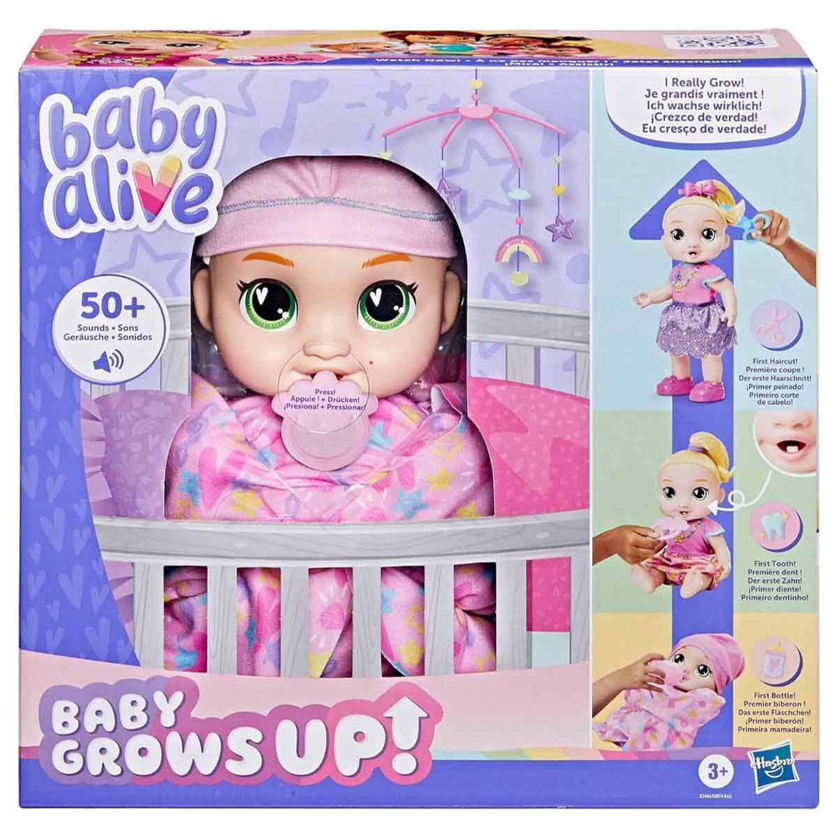 Baby Alive Baby Grows Up Doll Playset Unisex, 3-4 Years