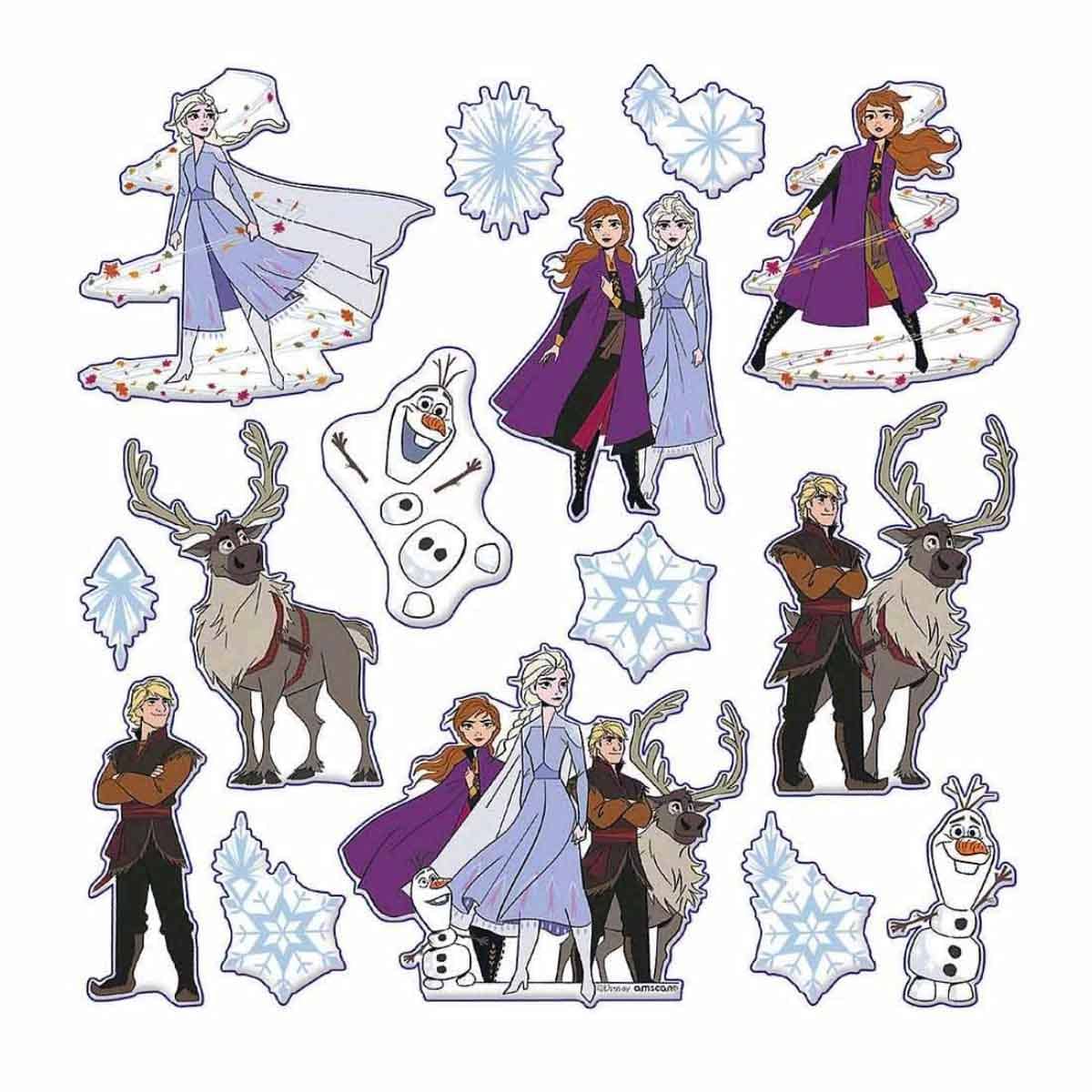 Disney Frozen 2 Puffy Stickers Set