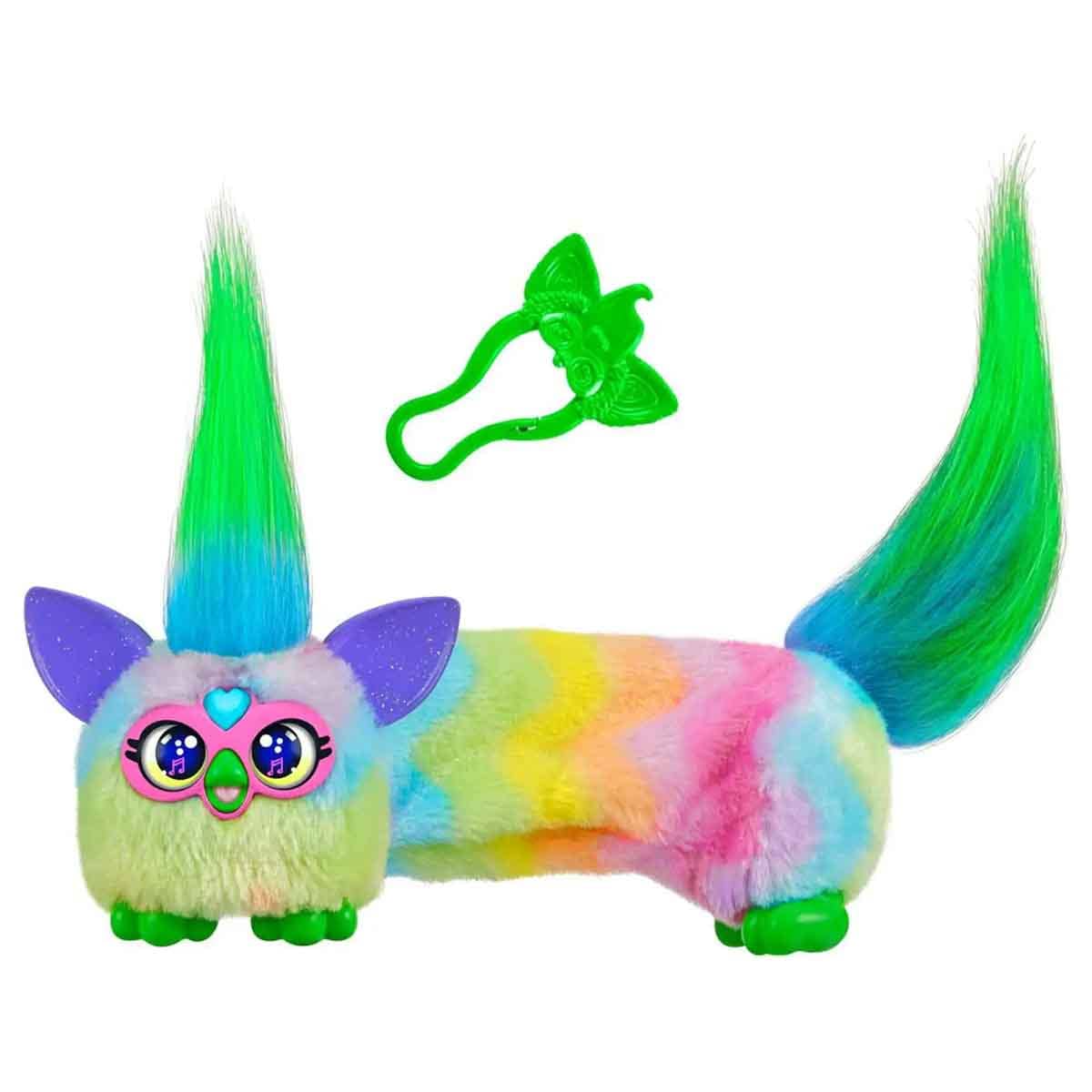 Furby DJ Furblets Can-Dee-Swirl Interactive Plush Toy Girls, 5-7 Years