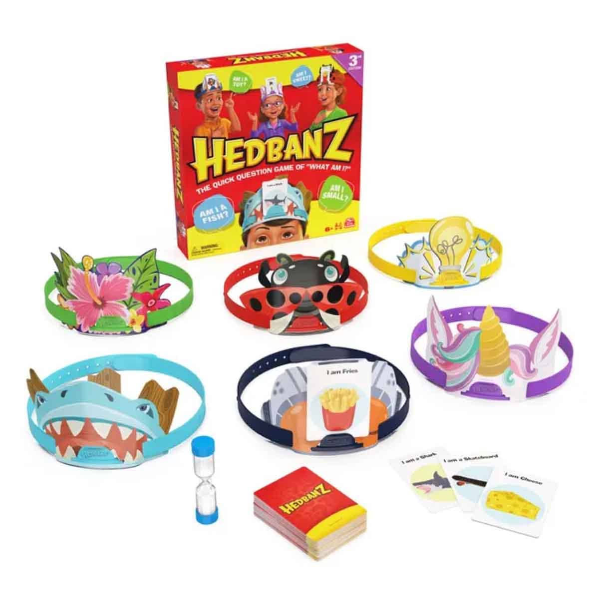 Spin Master Hedbanz Guessing Board Game Unisex, 5-7 Years