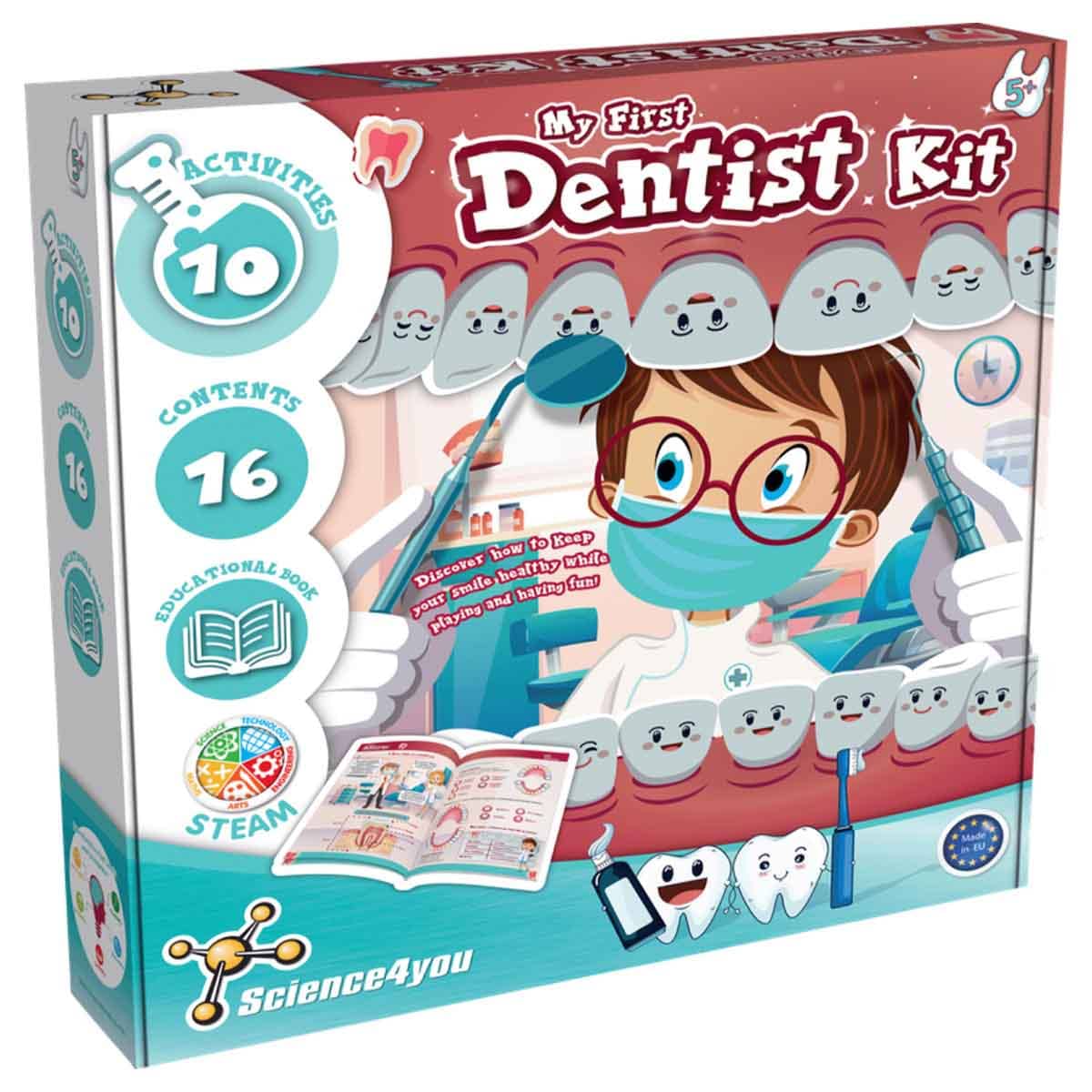 Science4You My First Dentist Kit Unisex, 5-7 Years