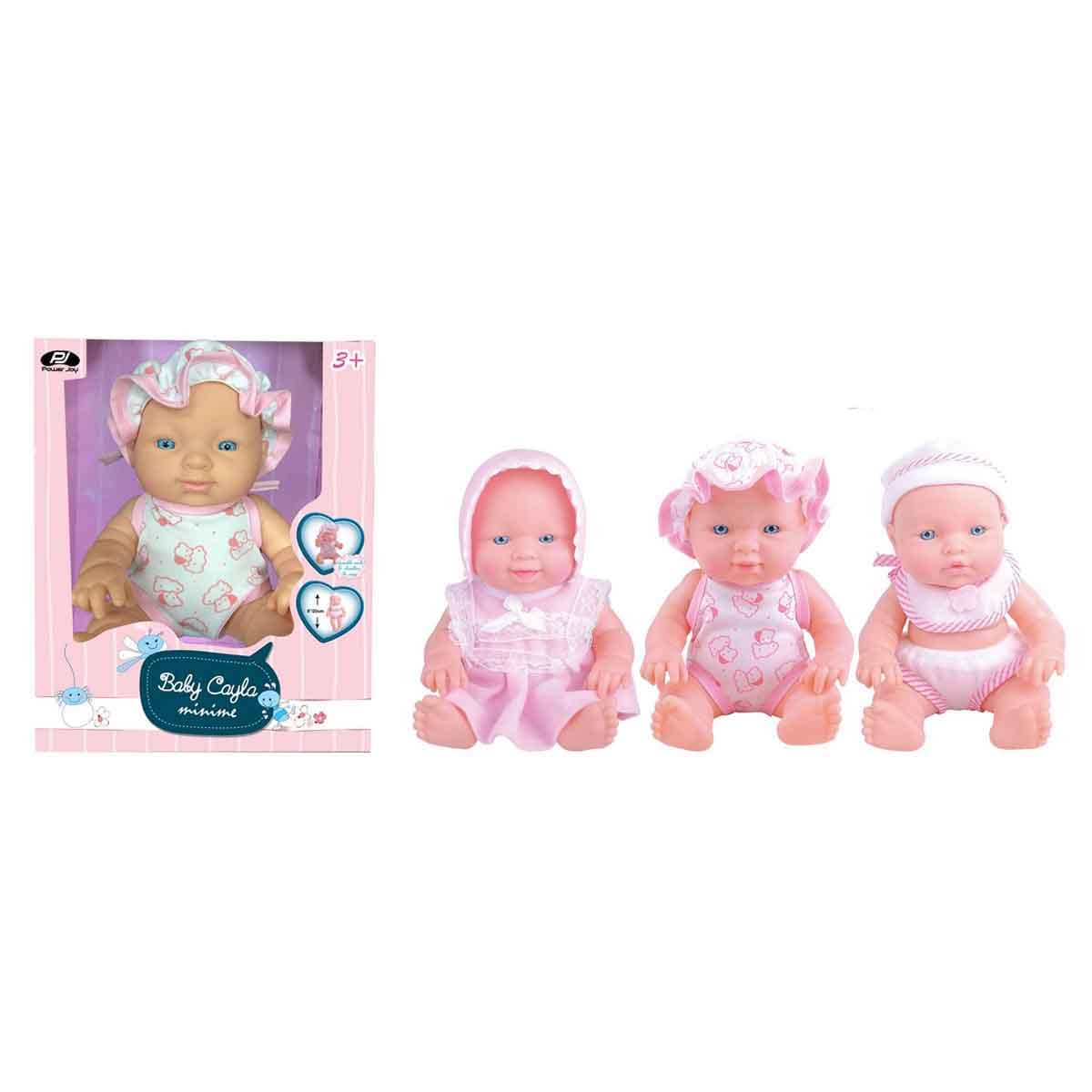 Power Joy 8" Baby Cayla Minime Assorted Doll Girls, 3-4 Years