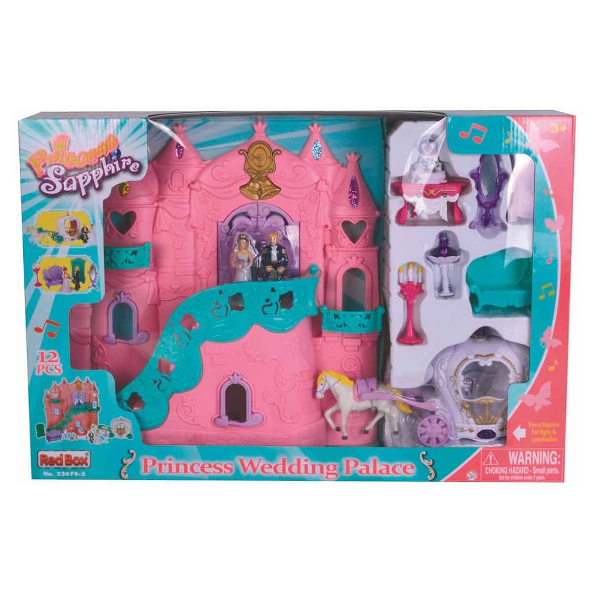 Red Box Princess Wedding Palace Playset Unisex, 3-4 Years