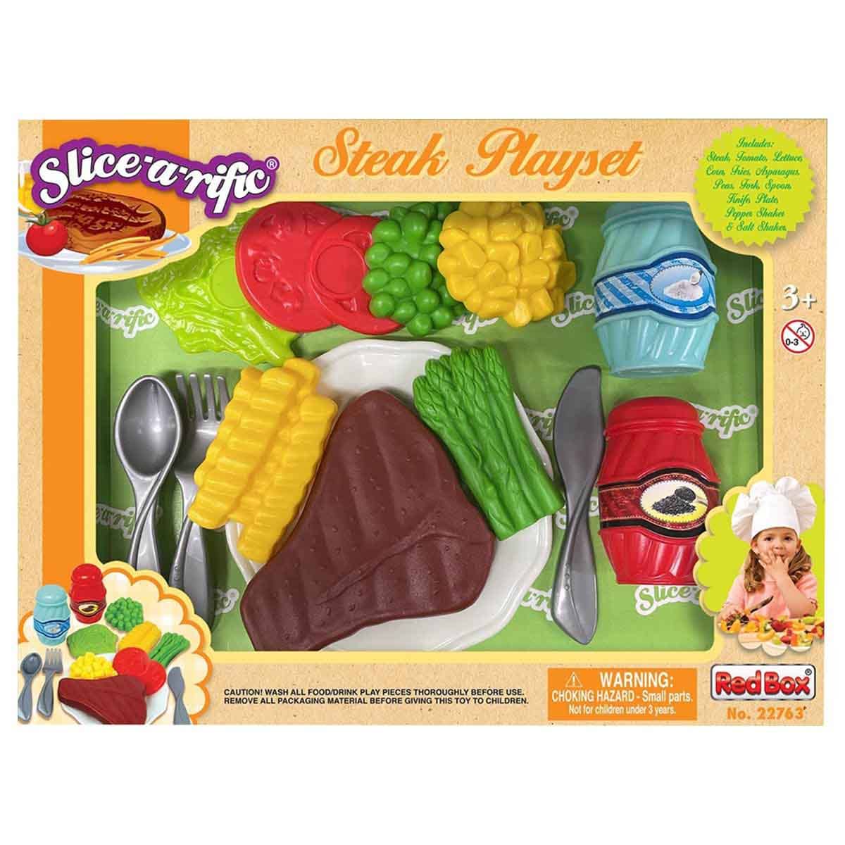 Red Box Steak Playset Unisex, 3-4 Years