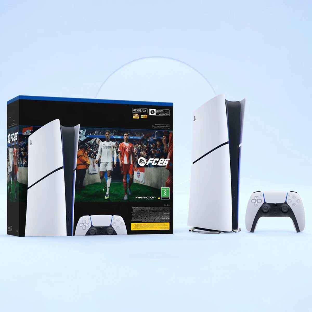 Sony PS5 Digital Edition 825 GB & EA Sports FC26 (KSA Version) Bundle