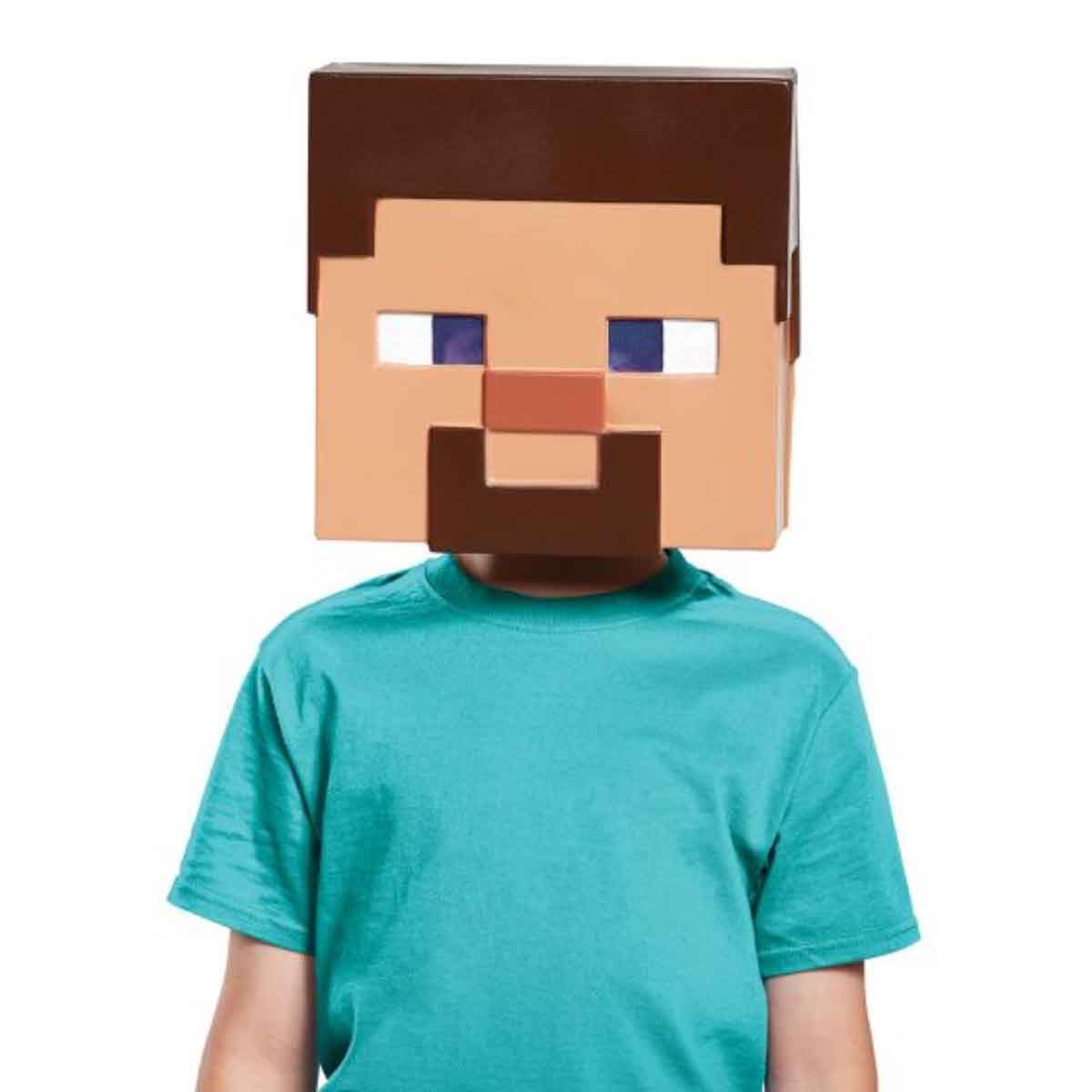 Minecraft Steve Half Mask
