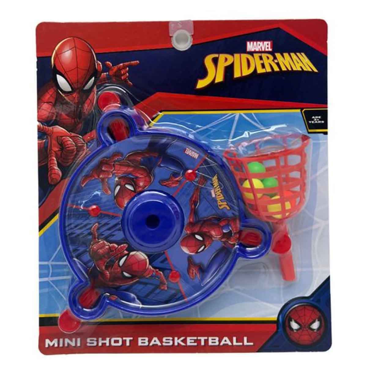 Marvel Spiderman Mini Shot Basketball Game Boys, 3-4 Years
