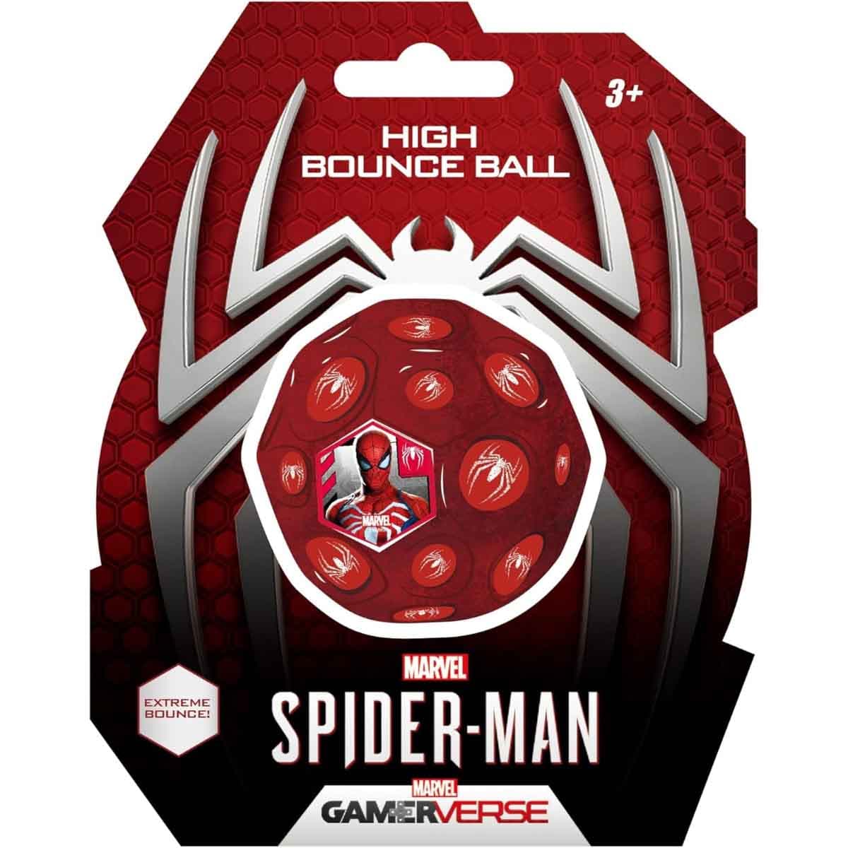 Marvel Spiderman High Bounce Ball Unisex, 3-4 Years