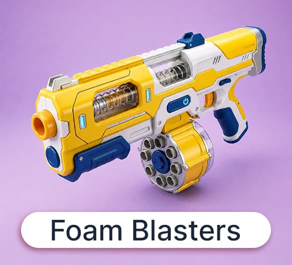 Foam Blaster Action Toys