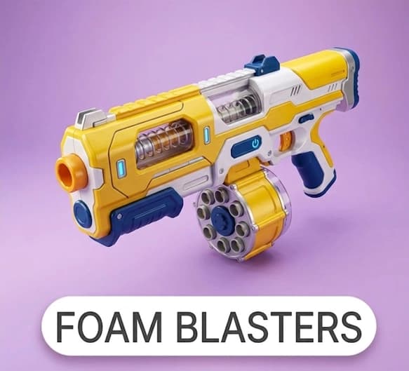 Foam Blaster Action Toys