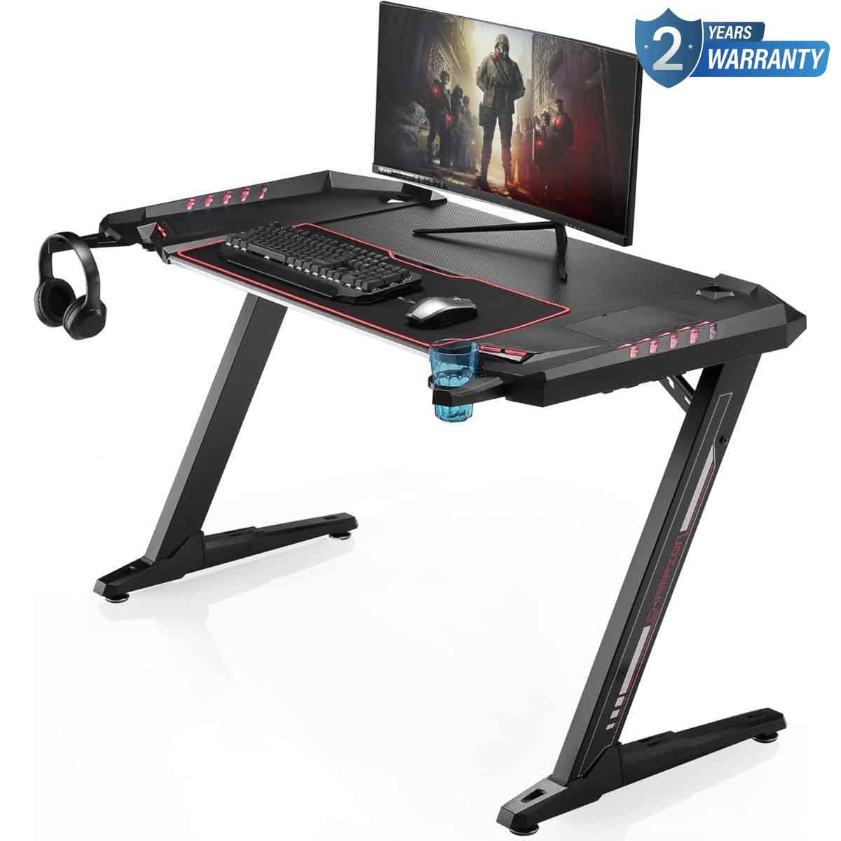 Eureka 51" General Series Z2 RGB Gaming Desk