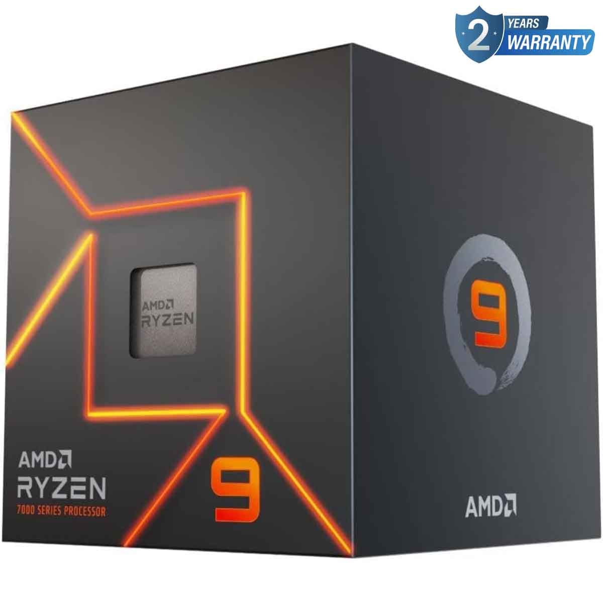 إيه إم دي رايزن 9 7900 معالج بسرعة 3.7GHz بعدد 12 نواة و24 خيط معالجة وذاكرة 76MB
