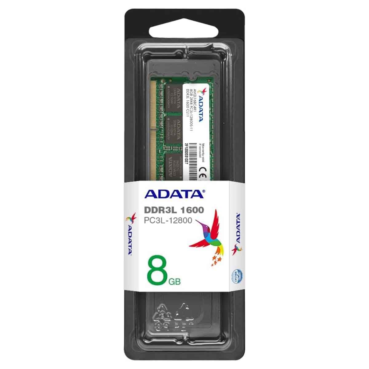أداتا ذاكرة رام للابتوب 8 جيجابايت DDR3L بسرعة 1600 ميجاهرتز