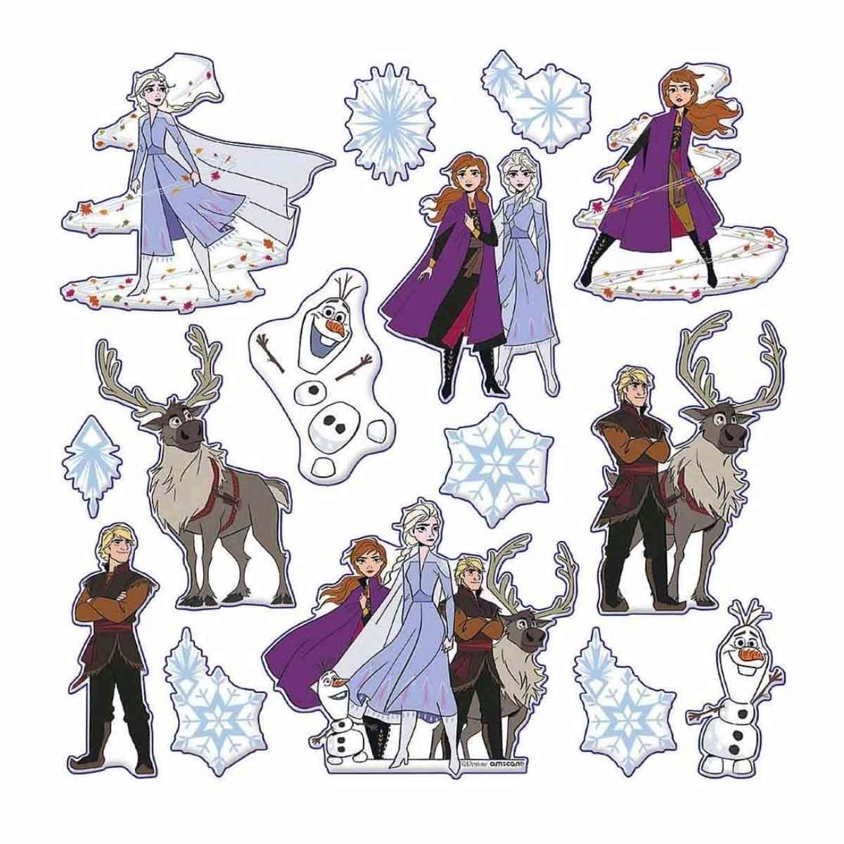 Disney Frozen 2 Puffy Stickers Set