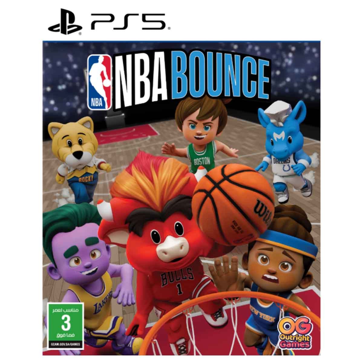 أوترايت جيمز لعبة NBA Bounce لجهاز بلايستيشن 5