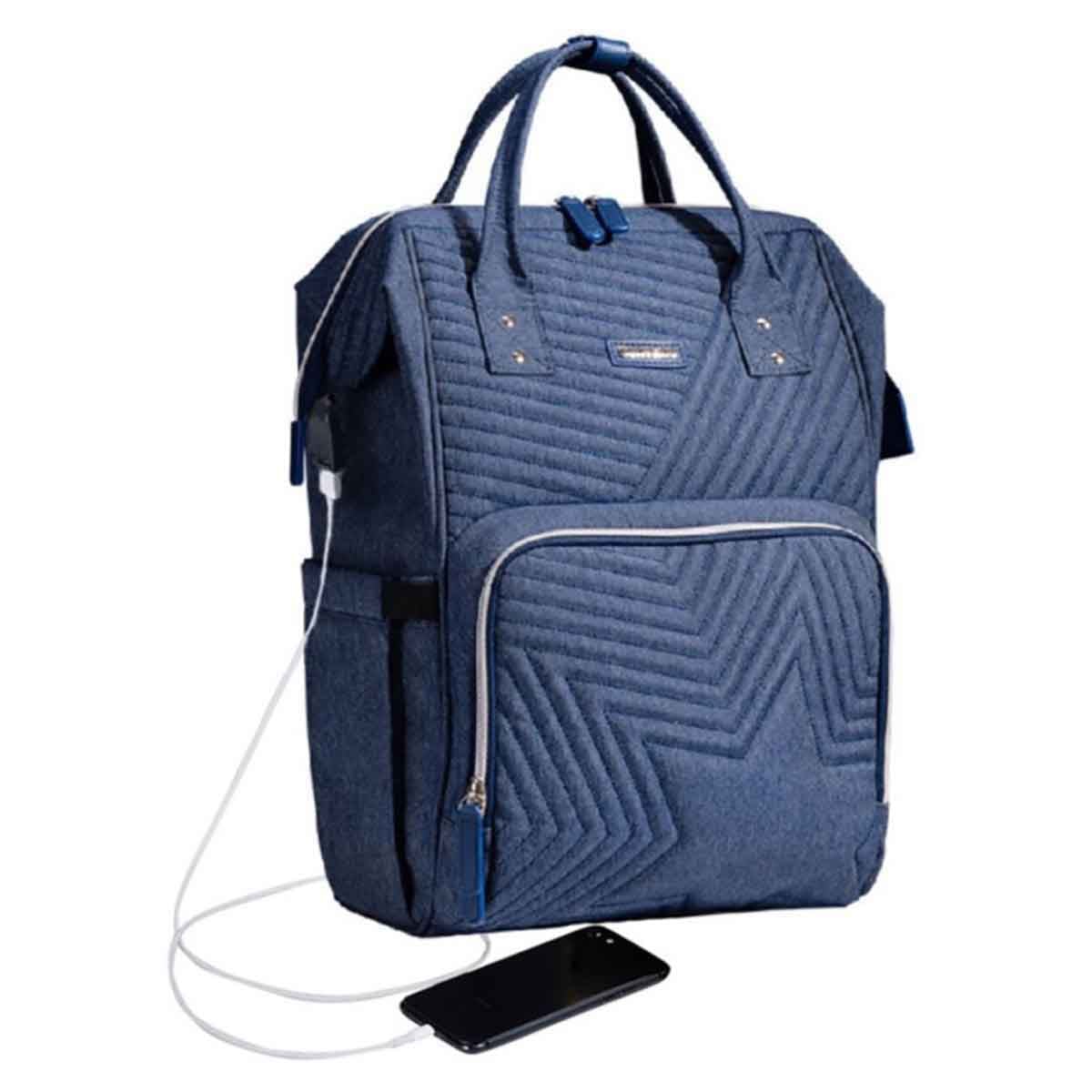 Sunveno Nova Blue Diaper Bag