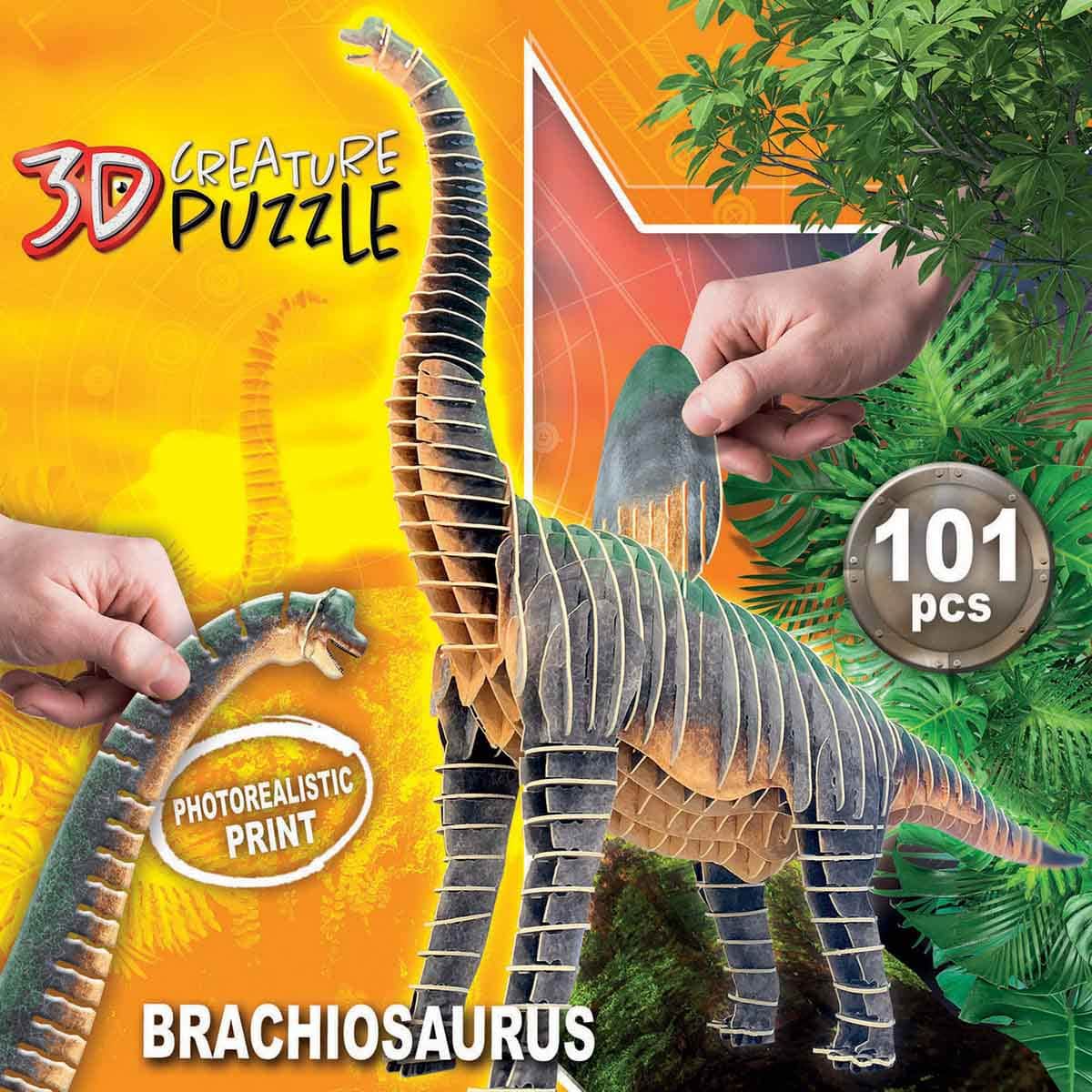 Educa Brachiosaurus 3D Creature Puzzle Unisex, 5-7 Years