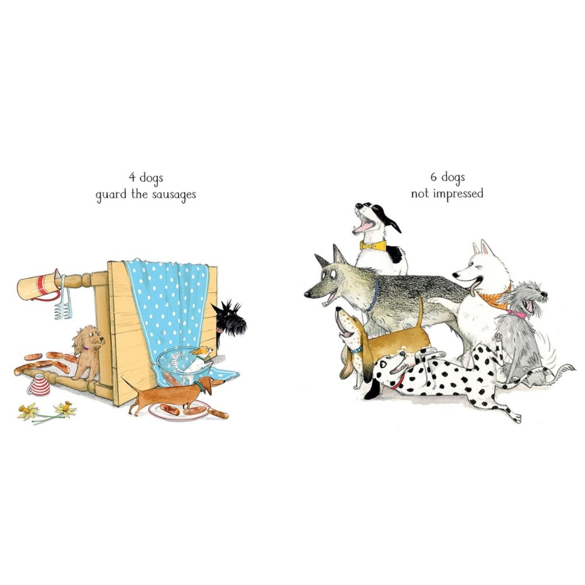 10 Dogs: A funny furry counting book by Emily Gravett - 11 May 2023