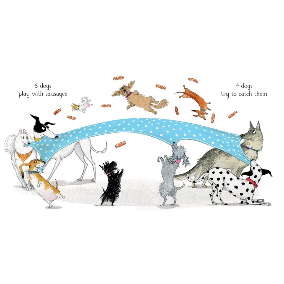 10 Dogs: A funny furry counting book by Emily Gravett - 11 May 2023