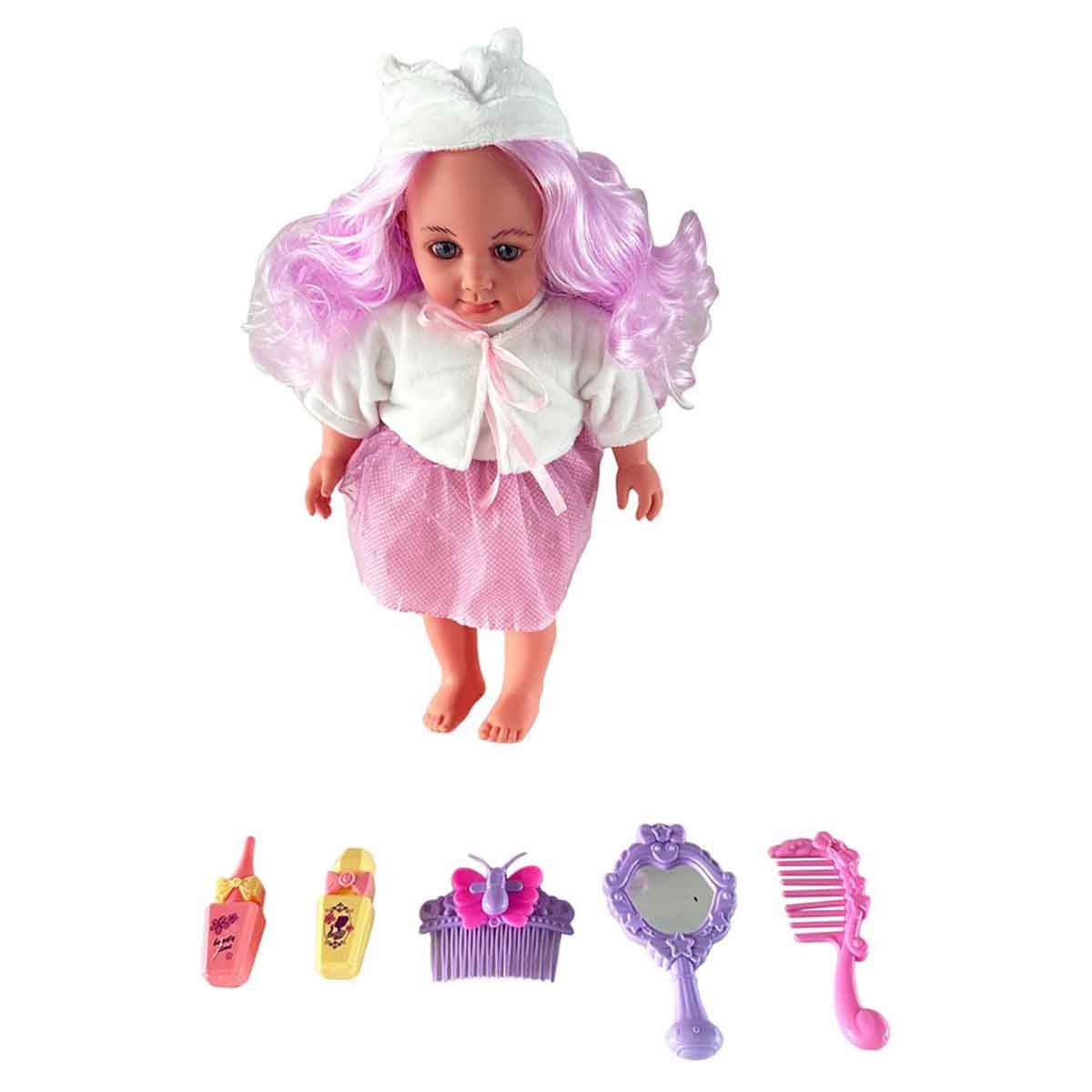 Ledy Toys LD8807C 14" Baby Doll Set Girls, 3-4 Years