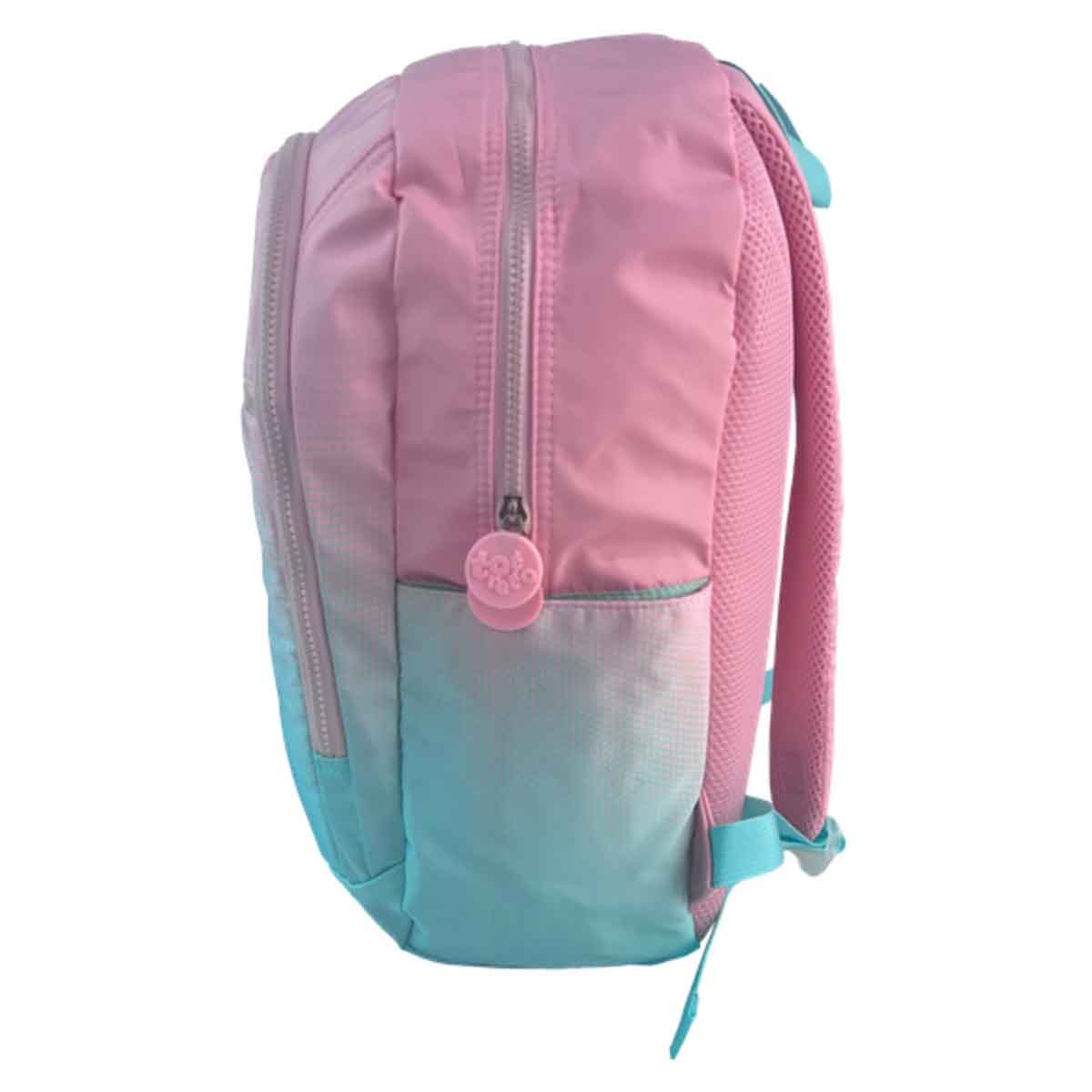 حقيبة ظهر مدرسية واسعة وخفيفة الوزن وسهلة الحمل مقاس 18 انش