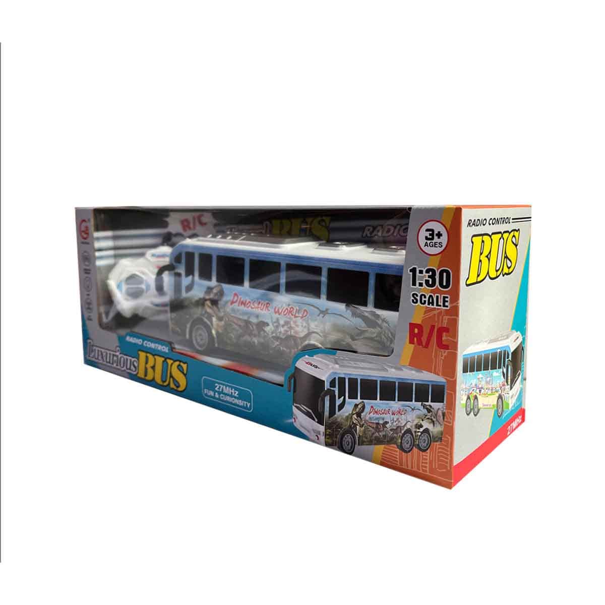 Gui Sheng 1:30 Scale R/C Dinosaur Bus Playset Unisex, 3-4 Years