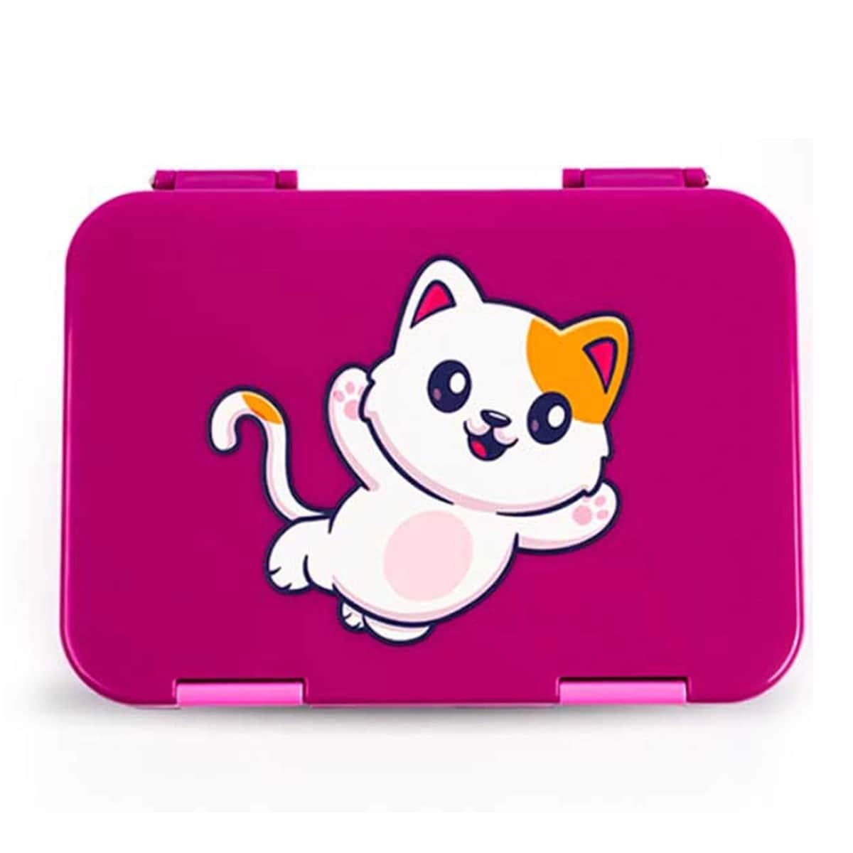 Cocobee 1L Pink 6-Compartment Bento Lunch Box with Disney Mickey Mouse Toy