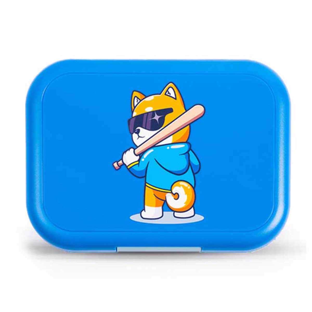 Cocobee 765ml Blue Bento Lunch Box with Pencil Case