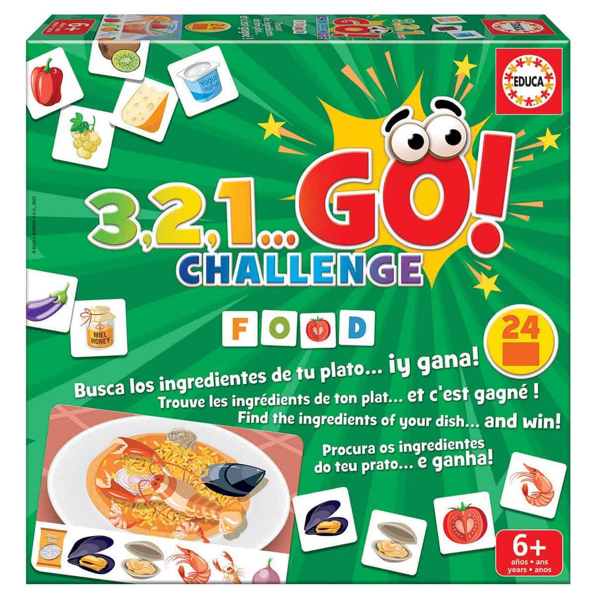 Educa Food Challenge Puzzle Unisex, 5-7 Years