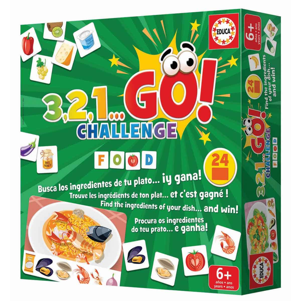 Educa Food Challenge Puzzle Unisex, 5-7 Years