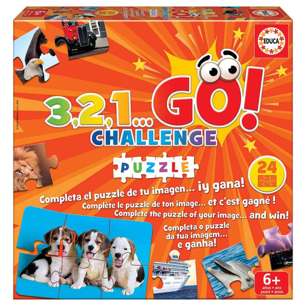 Educa Challenge Puzzle Unisex, 5-7 Years