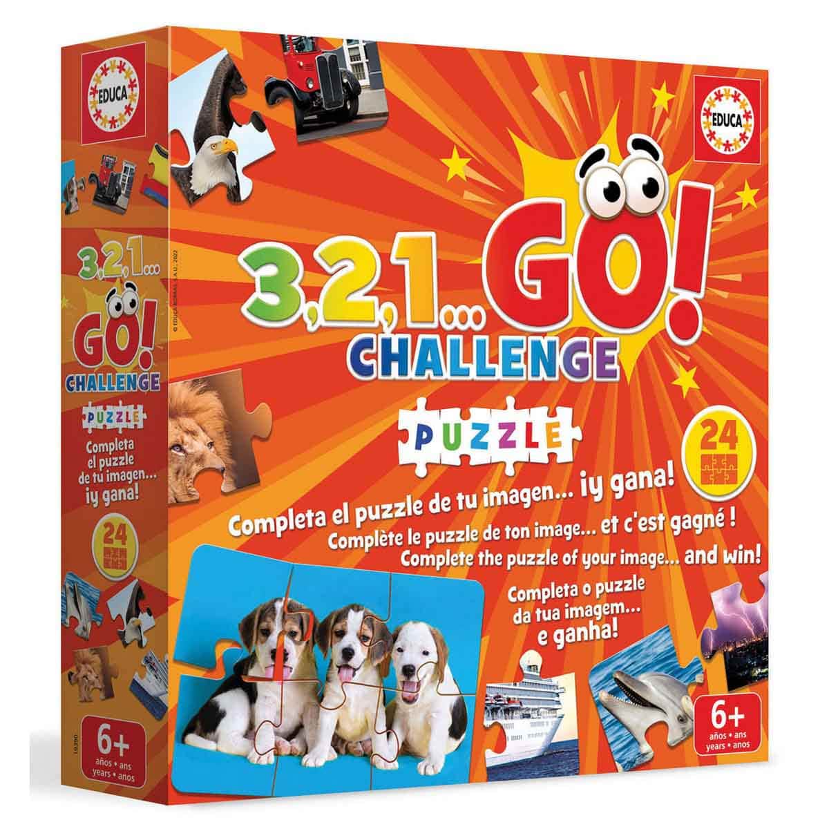 Educa Challenge Puzzle Unisex, 5-7 Years