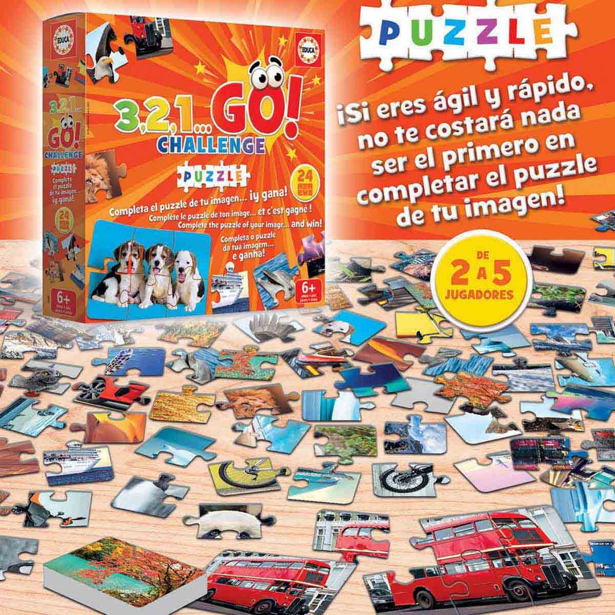 Educa Challenge Puzzle Unisex, 5-7 Years