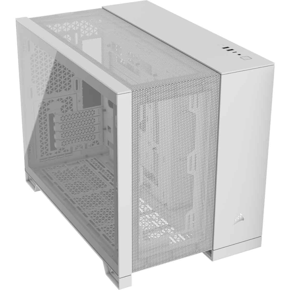 Corsair 2500D Airflow TG Small-Tower Micro-ATX Dual Chamber Gaming PC Case