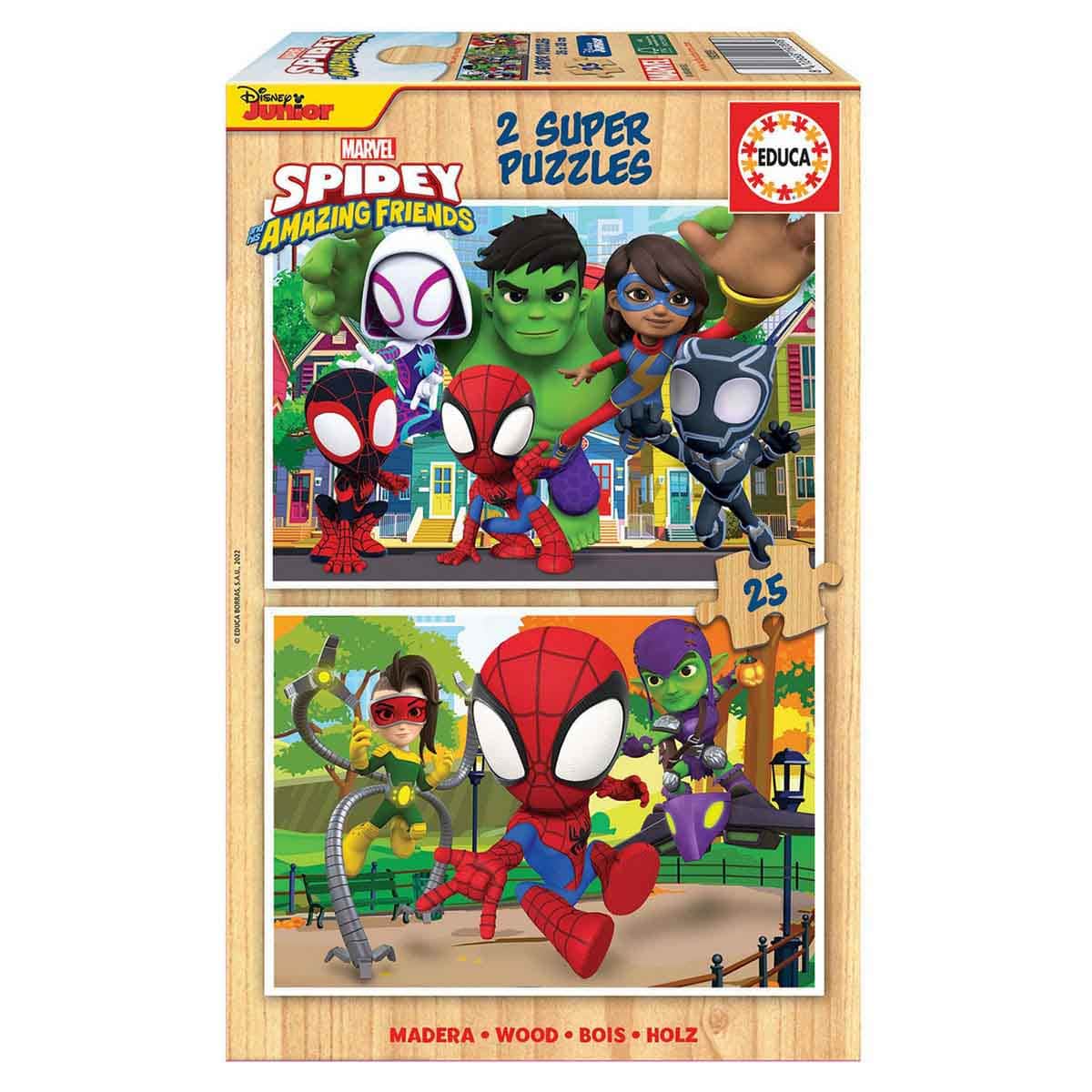 Educa Spidey Super Puzzle Unisex, 5-7 Years