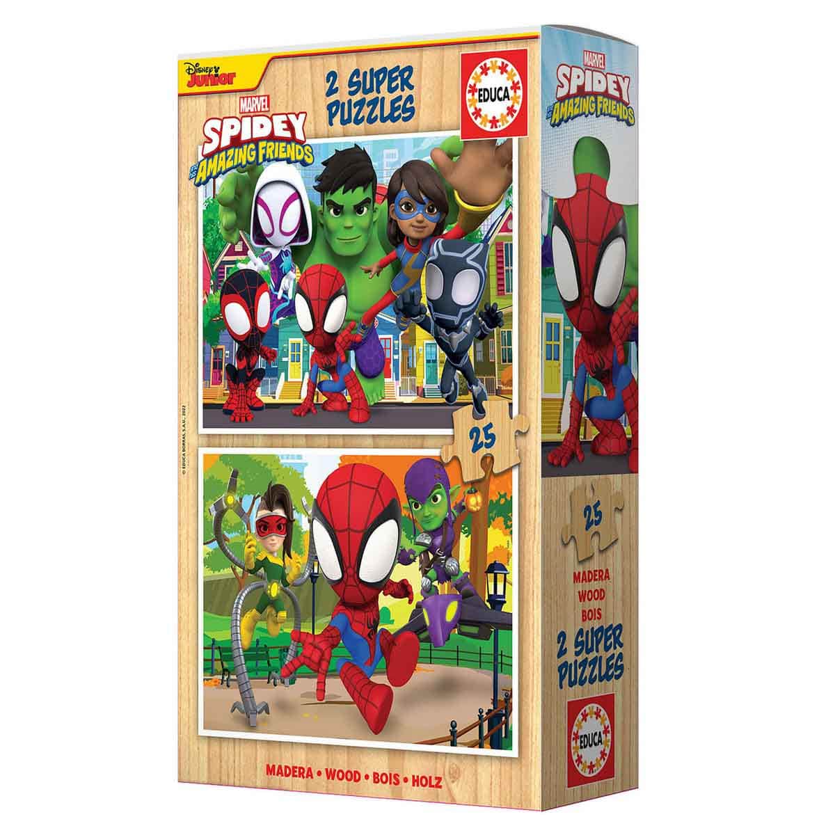 Educa Spidey Super Puzzle Unisex, 5-7 Years