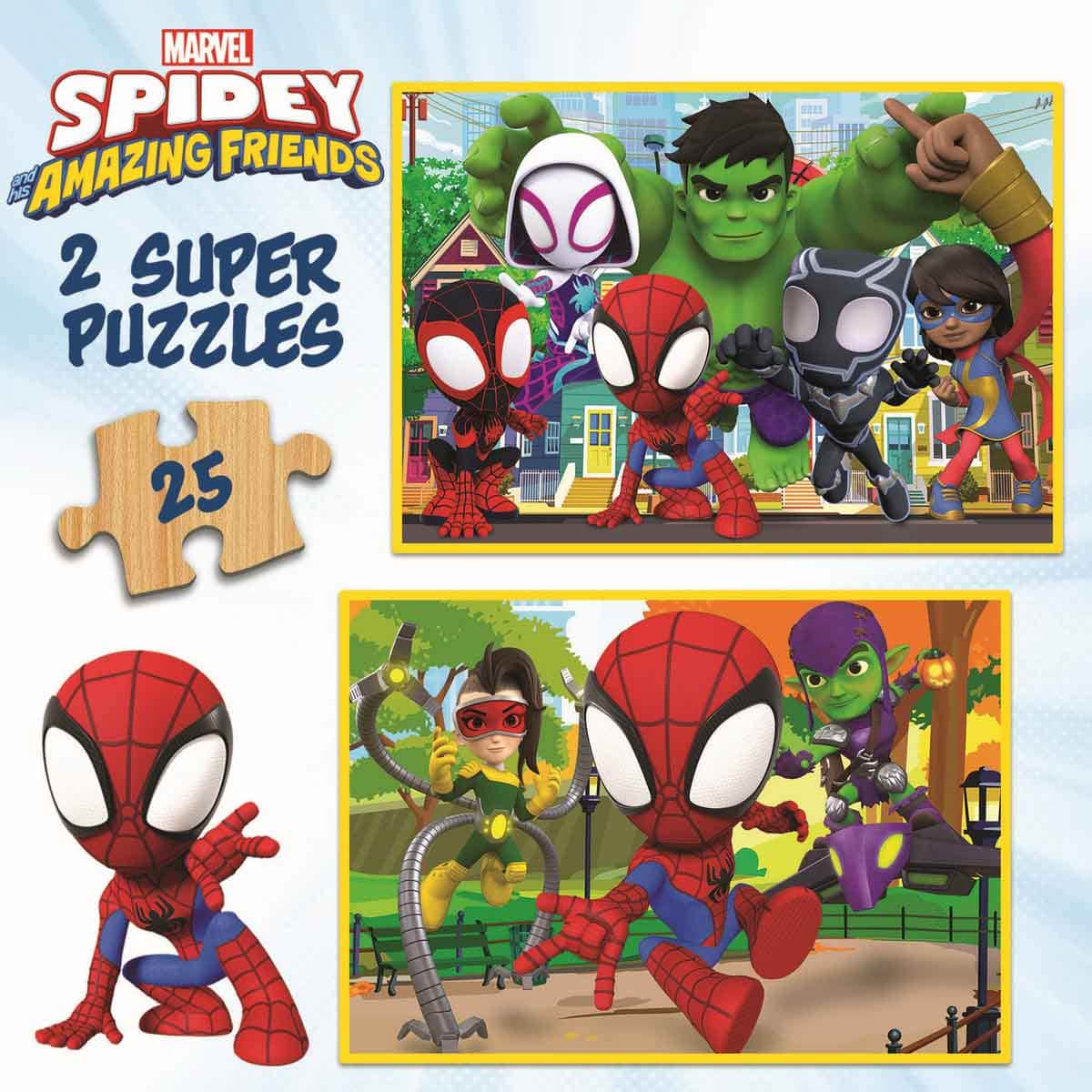 Educa Spidey Super Puzzle Unisex, 5-7 Years