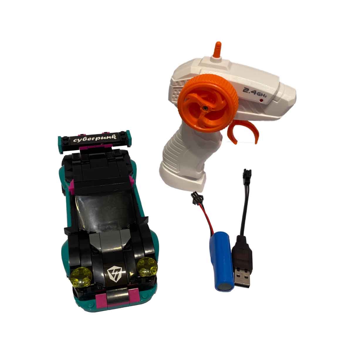 بنغاو سيارة مكعبات بناء بالتحكم 2.4G مقياس 1:20 (265 قطعة) للأولاد، عمر 5-7 سنوات